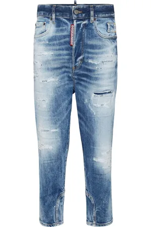 Dsquared2 Jeans tapered con efecto envejecido