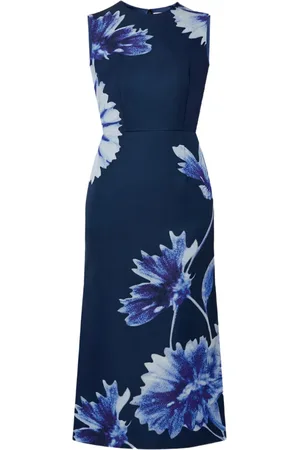 Erdem Vestido midi sin mangas