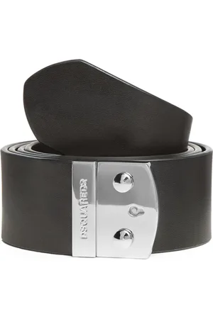 Dsquared2 Cinturón con logo en la hebilla