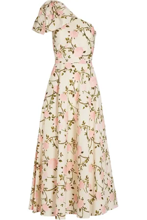 Giambattista Valli Vestido con estampado Rosier