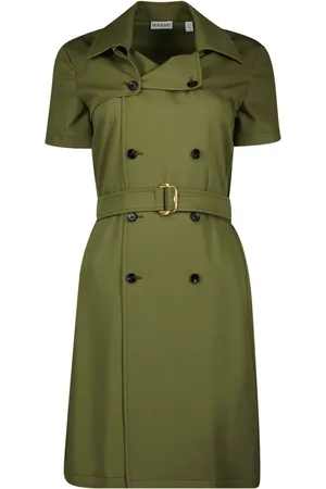 Burberry Vestido estilo gabardina