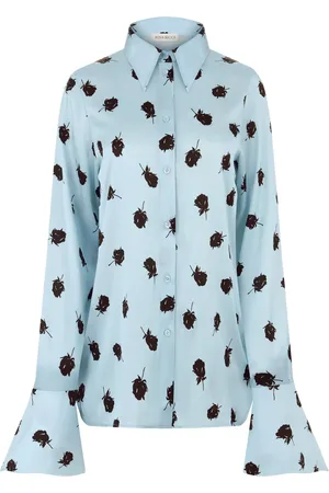 Nina Ricci Camisa con estampado floral