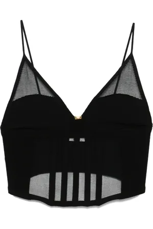 Elisabetta Franchi Top estilo corset