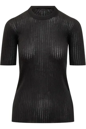 Jil Sander Playera de canalé