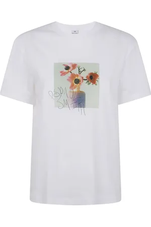 Paul Smith Playera con estampado floral
