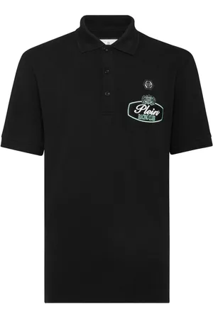 Philipp Plein Playera tipo polo Racing Club