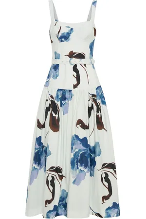 Nicholas Vestido midi Lidia