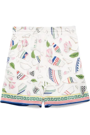 Casablanca Shorts con cordones en la pretina
