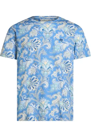 Etro Playera con estampado de cachemira