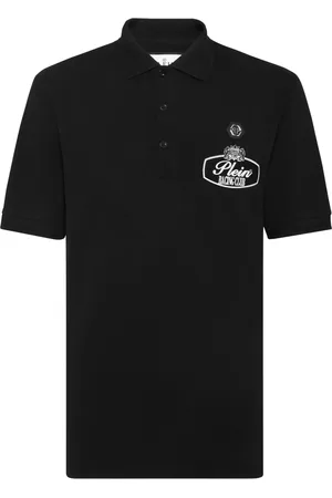 Philipp Plein Playera tipo polo Racing Club