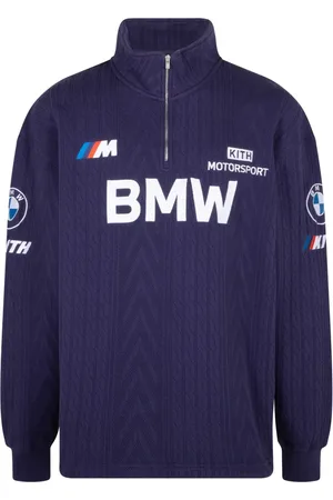 KITH Sudadera con cierre de x BMW