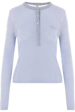 Chloé Playera de canalé Henley