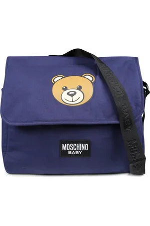 Moschino Pañalera con motivo Teddy Bear