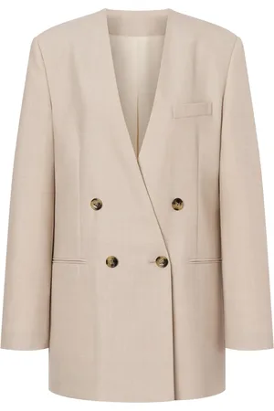 Serafini Blazer sin solapas con doble botonadura