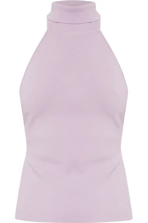 Cult Gaia Top con cuello halter