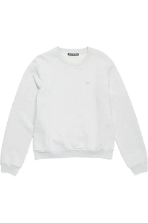 Acne Studios Sudadera con cuello redondo y efecto texturizado