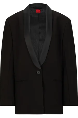 HUGO BOSS Blazer con parche del logo