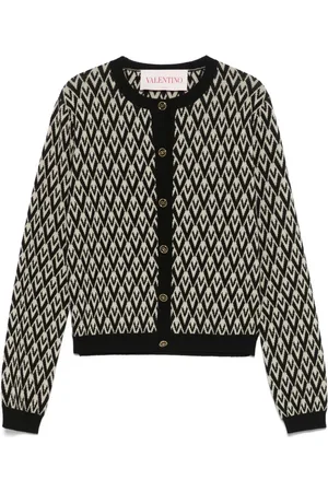 VALENTINO GARAVANI Cárdigan Toute la V en jacquard