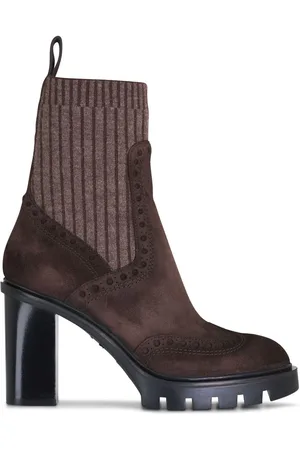 santoni Botines de gamuza