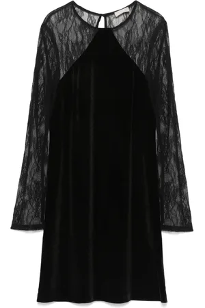 Liu Jo Vestido corto con detalle de encaje