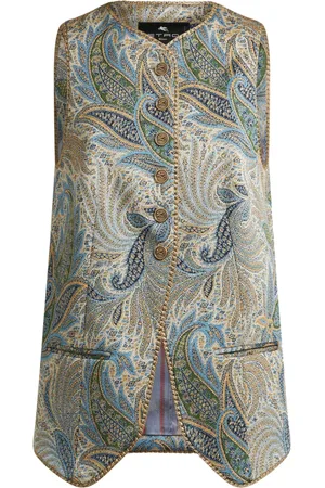 Etro Chaleco con motivo en jacquard