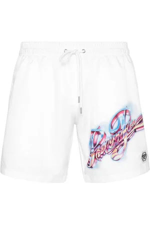 Philipp Plein Shorts de playa estampados