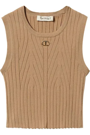 Twin-Set Camiseta tejida de canalé
