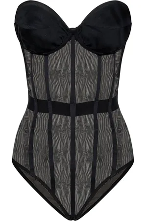 ROOM76 Body con escote en forma de corazón