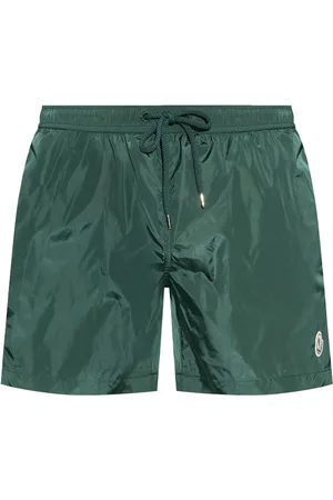 Moncler Shorts de playa con parche del logo