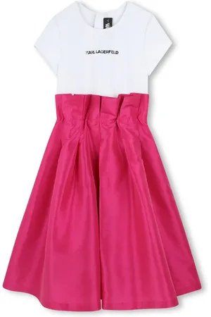 Karl Lagerfeld Vestido con logo estampado