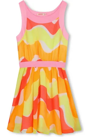 Billieblush Vestido con remolino estampado
