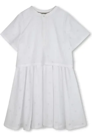 HUGO BOSS Vestido con monograma estampado