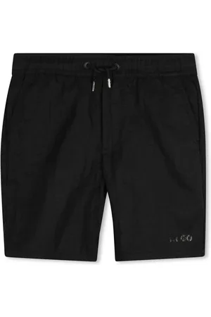 HUGO BOSS Shorts de playa con logo estampado
