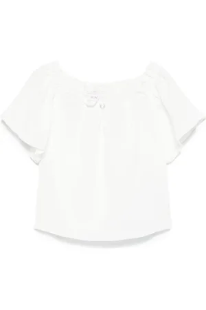 MONNALISA Blusa con botones de cristal