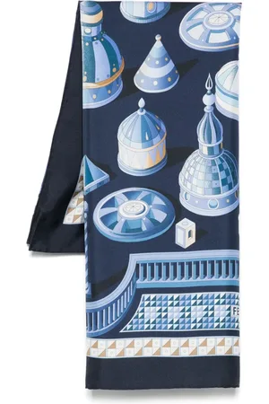 Salvatore Ferragamo Mascada con domos estampados