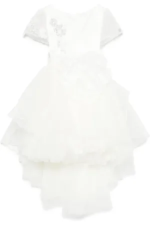 MONNALISA Vestido bordado con lentejuelas