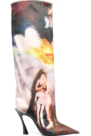 MUGLER Botas con tacón de 95mm de x Ambera Wellmann
