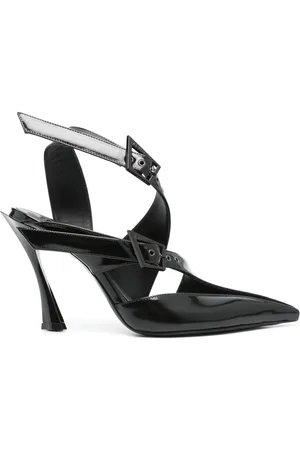 MUGLER Mules Fang con tacón de 95mm