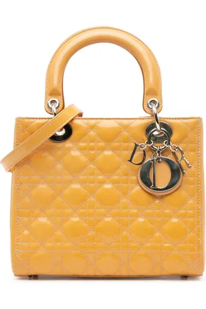 Dior Bolsa satchel Medium Patent Cannage Lady Dior 2014