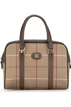 Burberry Bolsa de mano 20th Century Vintage Check Canvas
