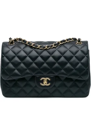 CHANEL Bolsa de hombro Jumbo Classic Lambskin Double Flap 2014-2015