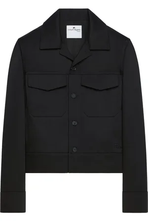 Courrèges Sobrecamisa con bolsillos con solapa