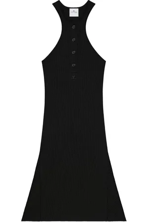 Courrèges Vestido corto Scuba