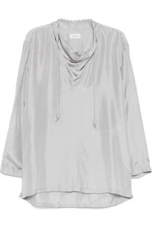 LEMAIRE Top con cuello esmoquin