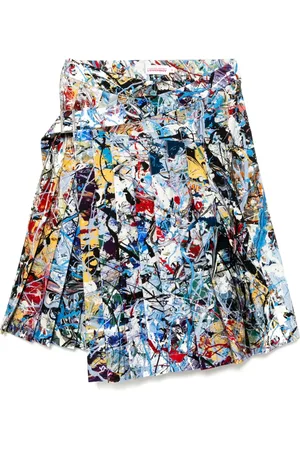 Charles Jeffrey Loverboy Falda cruzada con diseño asimétrico