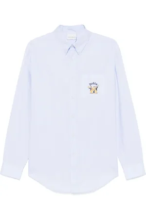 Drôle de Monsieur Camisa con logo bordado