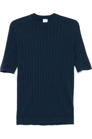 ELEVENTY Playera tejida de canalé