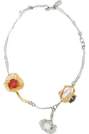 Marni Collar con dijes florales
