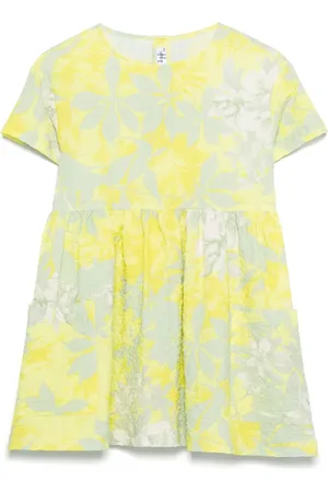 Il gufo Vestido con estampado floral