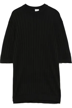 ELEVENTY Playera tejida de canalé
